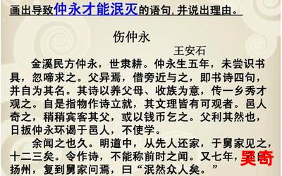 仲永全文阅读-仲永免费全集