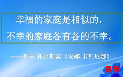 幸福的家庭都是相似的-幸福的家庭都是相似的全文免费阅读无弹窗